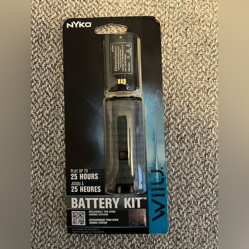 Wii remote rechargeable battery